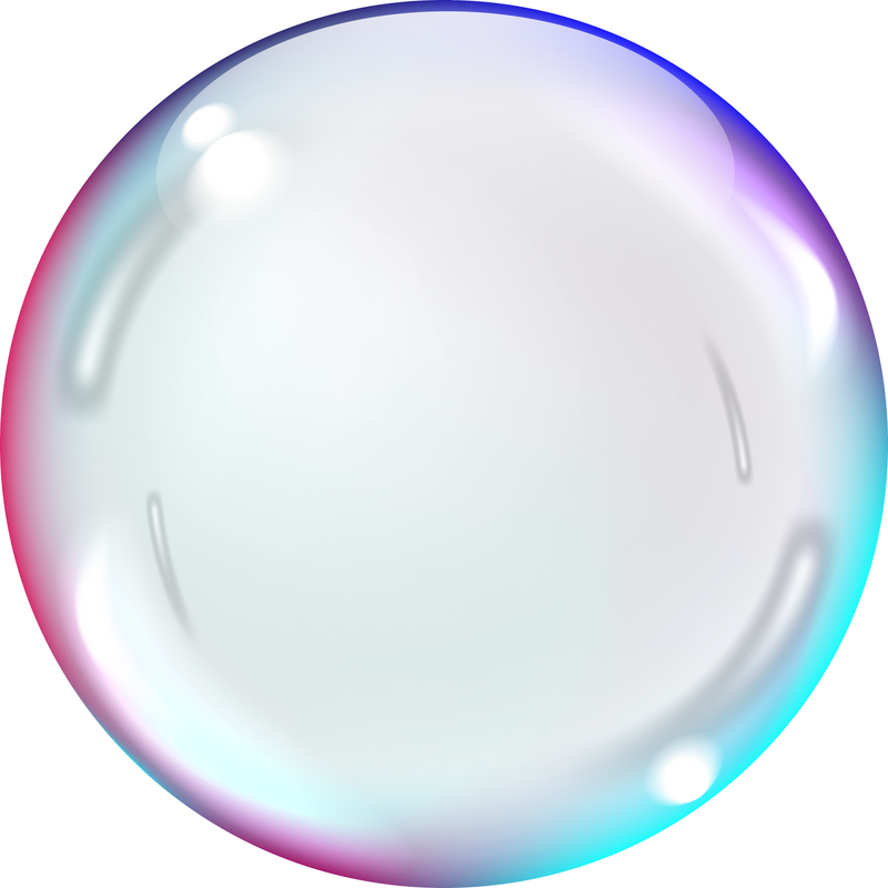 Colored Soap Bubbles